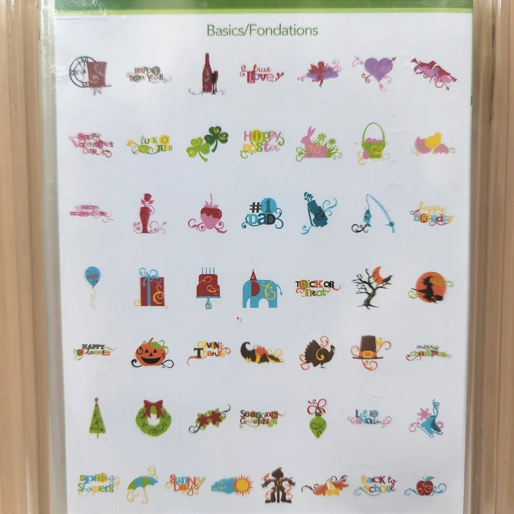Cricut Lite Celebrate with Flourish Cartridge 2000173 New Sealed‎ Holiday Shapes